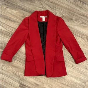 Red blazer